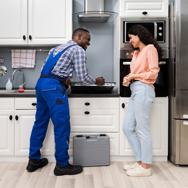 can you provide an estimate for cooktop repair before beginning any work in Five Points Tennessee